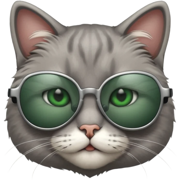 Cat wearing sunglasses emoji