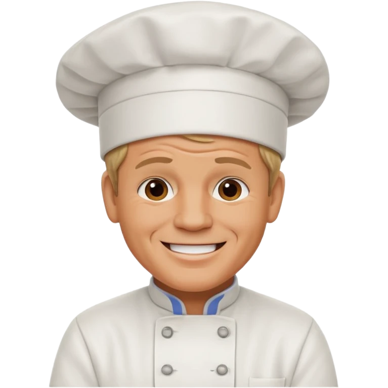 Gordon Ramsay cheerful emoji