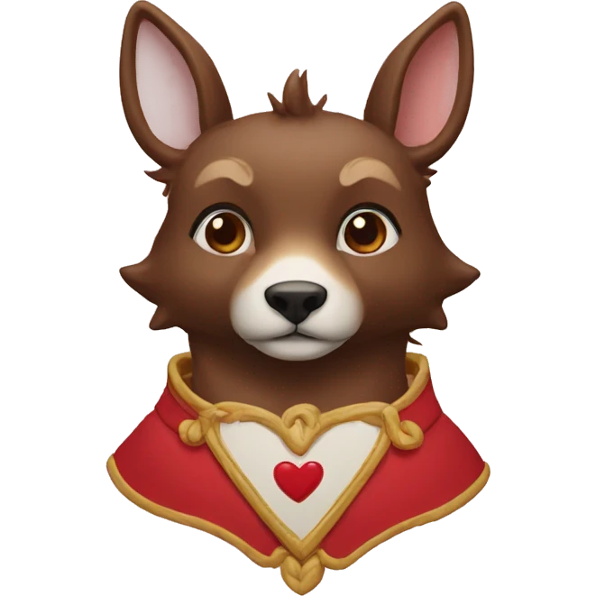Renne de l'amour  emoji