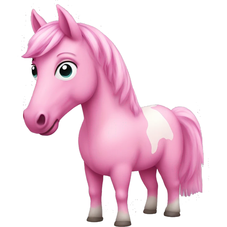 Pink horse  emoji