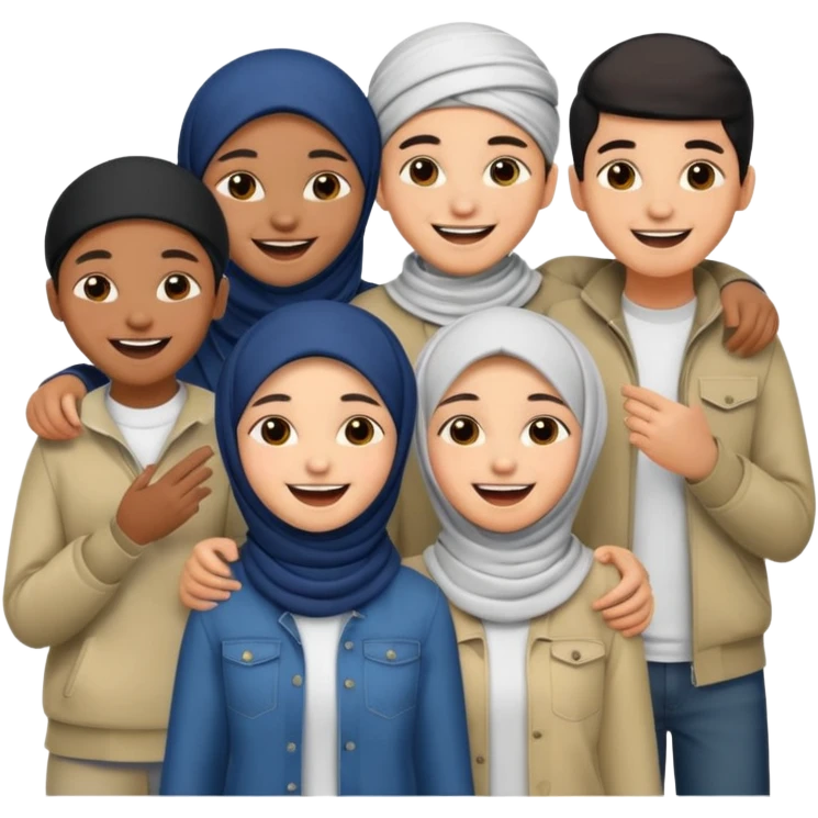 slang Muslim teenagers emoji