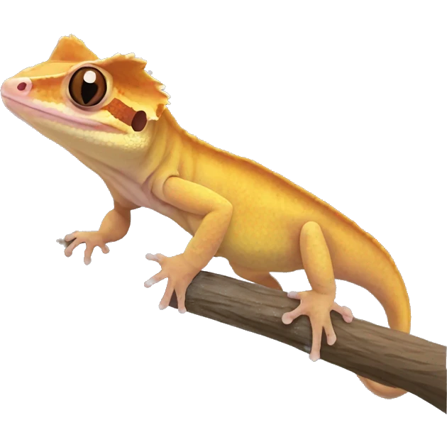 Crested gecko emoji