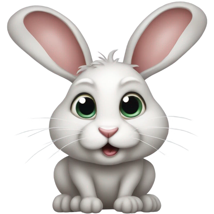 Very scared animal emoji
