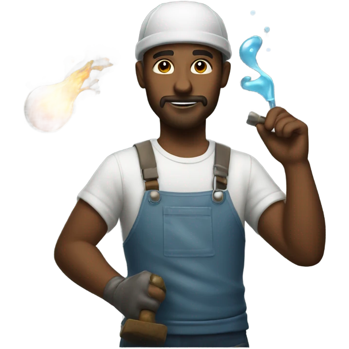 Glass blower emoji