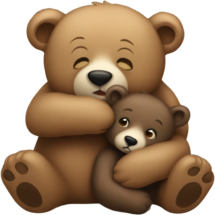 Bear kiss emoji