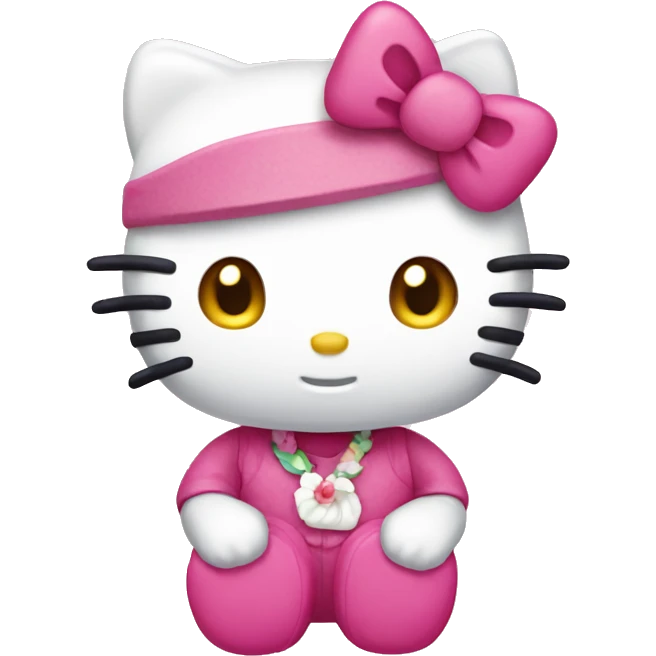 Hello kitty emoji