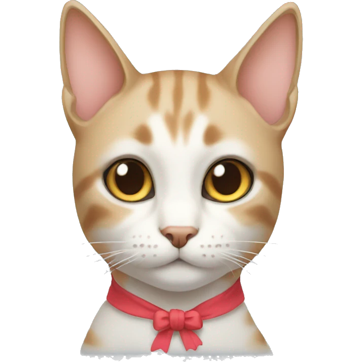 cat with bow on head emoji