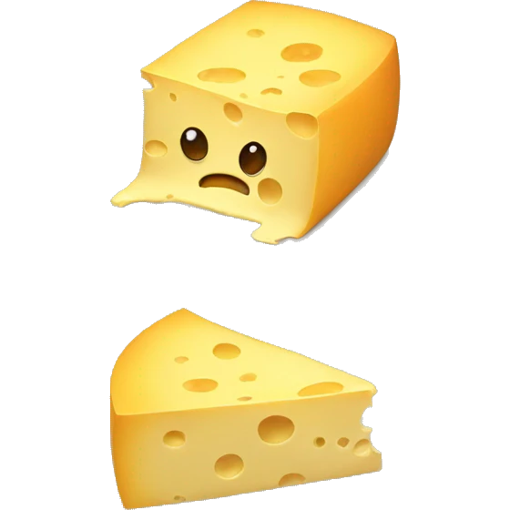 sad cheese emoji