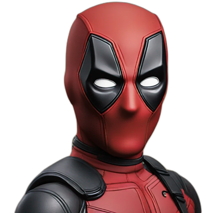 Deadpool smiled emoji