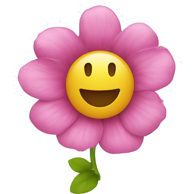 Un emoji que este sosteniendo una flor amarilla  emoji