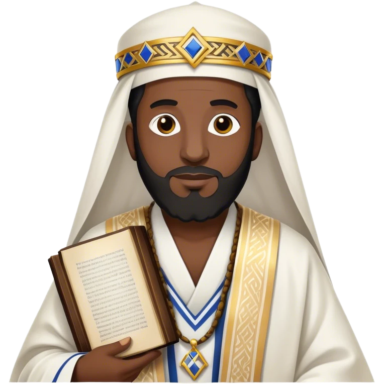 jewish high priest black emoji