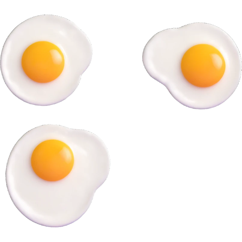 fried eggs with two yolks emoji
