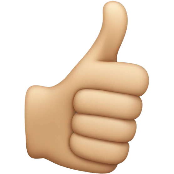 Me with thumbs up emoji
