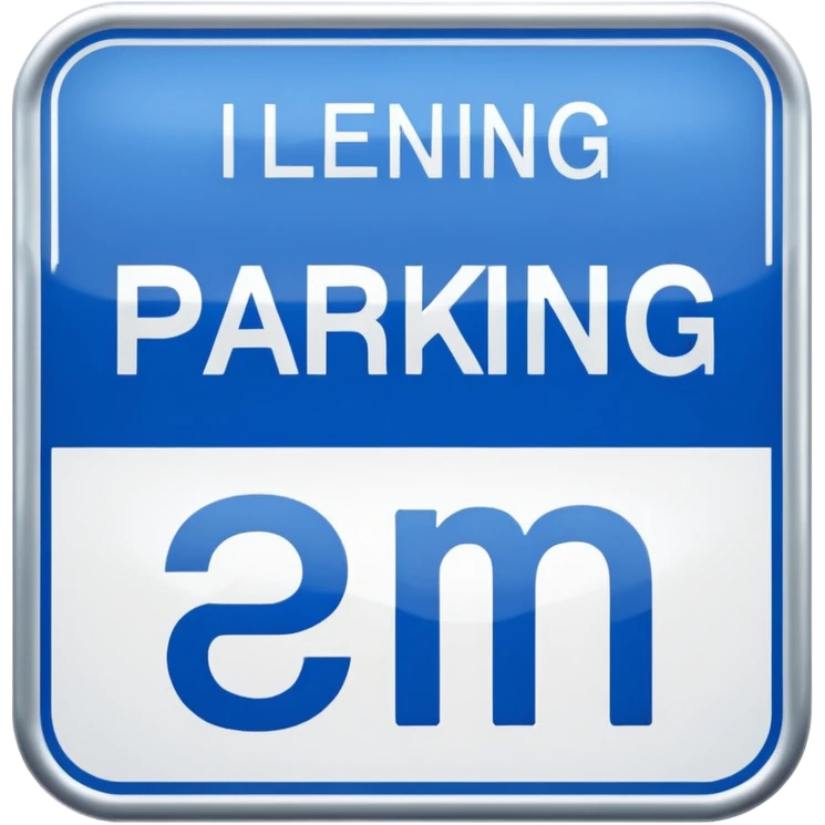 Parking emoji