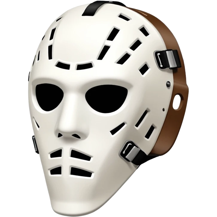 Masque de Kanye de gardien de hockey emoji