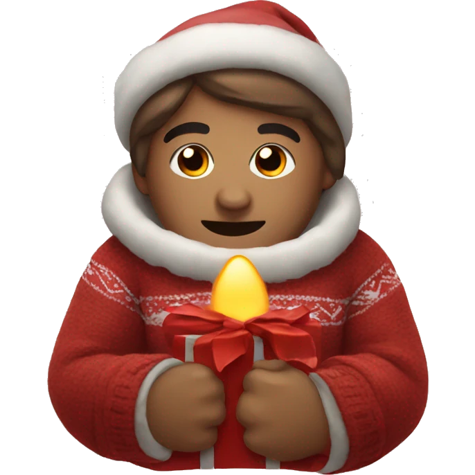 Christmas cozy emoji