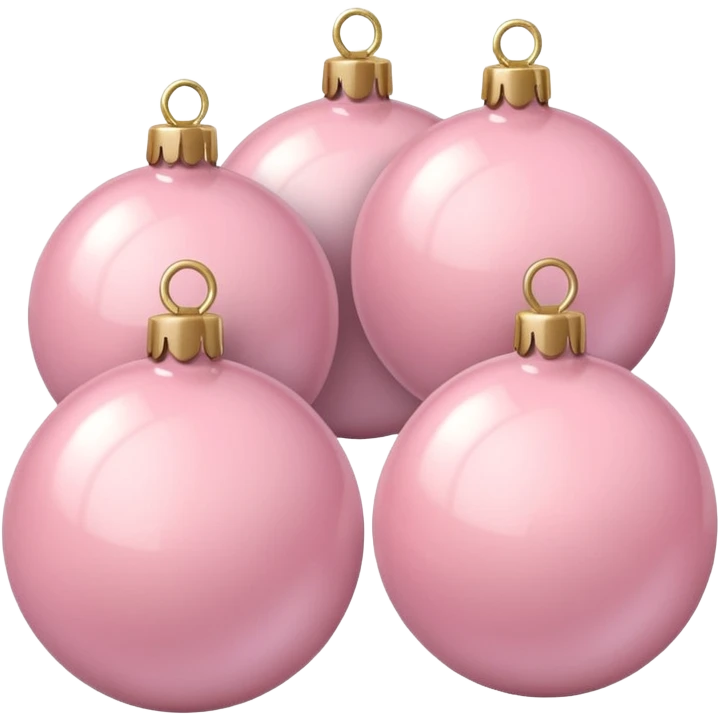 the color is baby pink its still christmas themed and aesthetic emoji