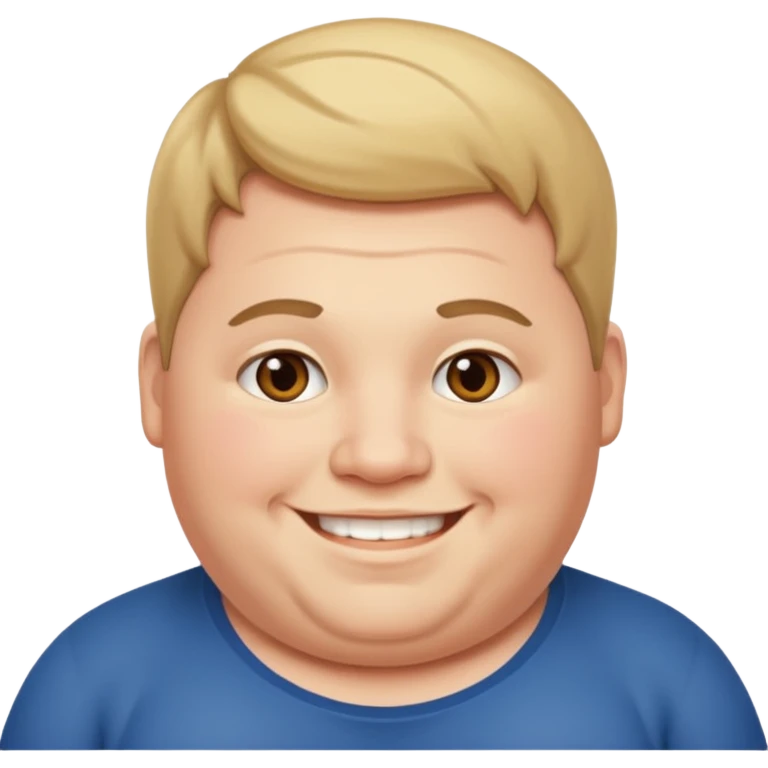 heavy young man emoji
