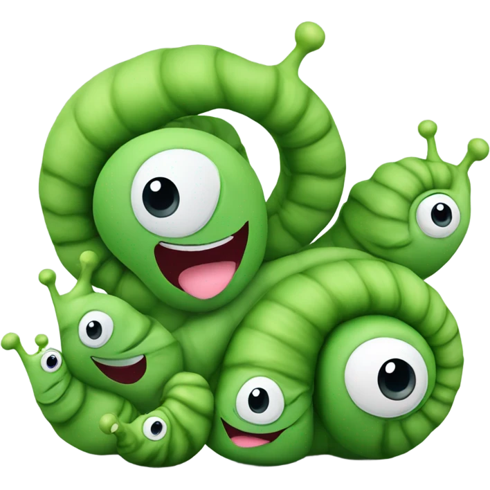 green snails toy emoji