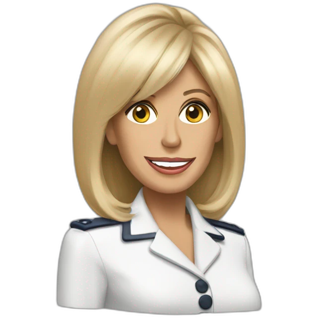 Brigitte Macron emoji