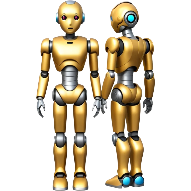 full body synthoid, humanoid robot emoji