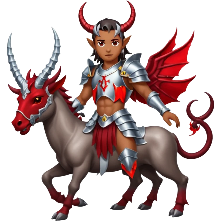 Arcangel san miguel pisando un demonio emoji