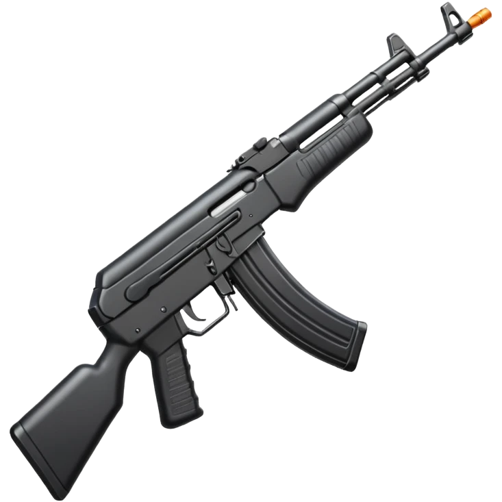 Kalashnikov assault rifle emoji