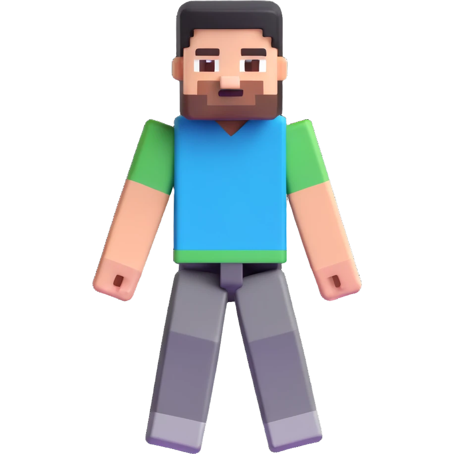 Minecraft character emoji