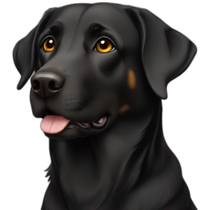 labrador crossed with beauceron emoji