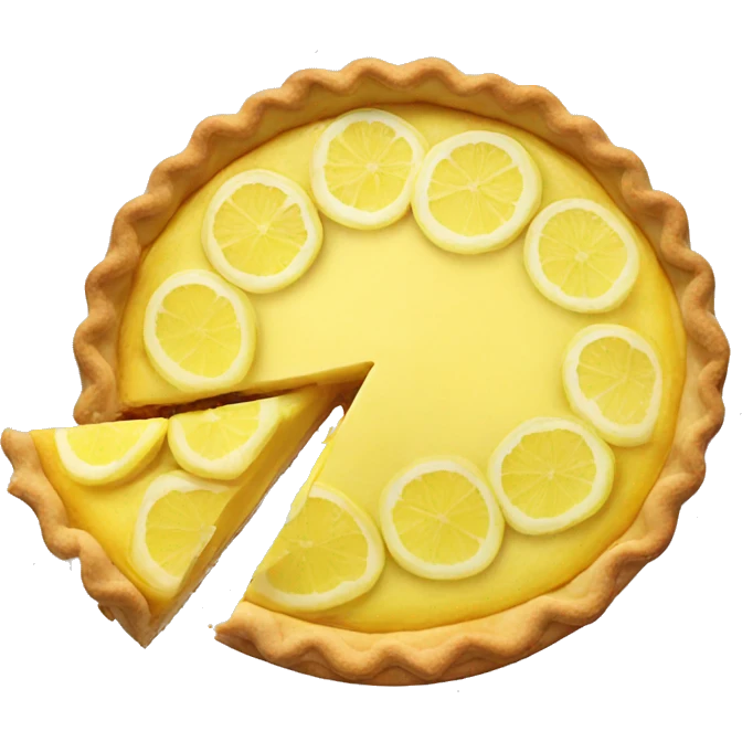 Lemon pie emoji