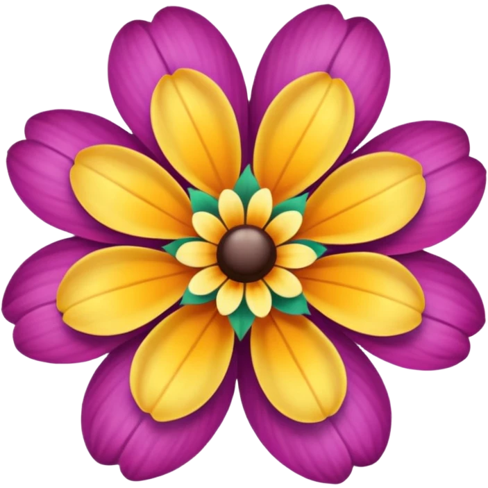 vintage emogie flower emoji