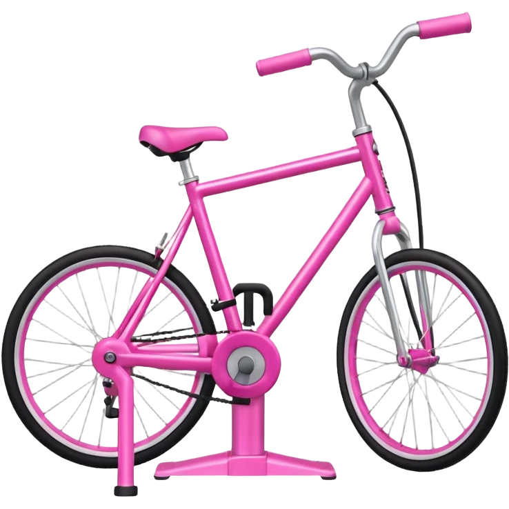 pink bike pump emoji