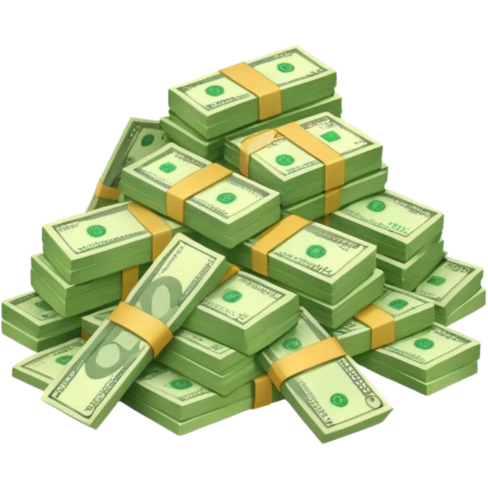 The phrase Money Doesn't Grow On Trees emoji