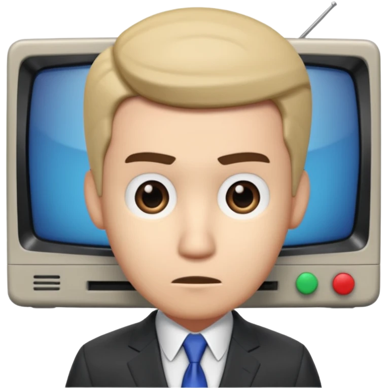 Mr puzzles from smg4, tv head emoji