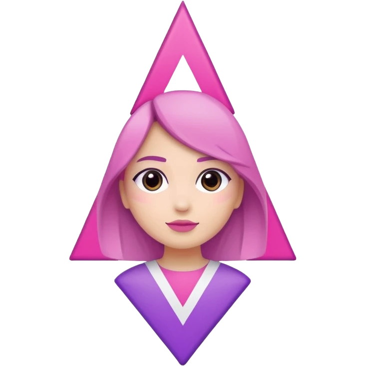 Demi girl flag emoji