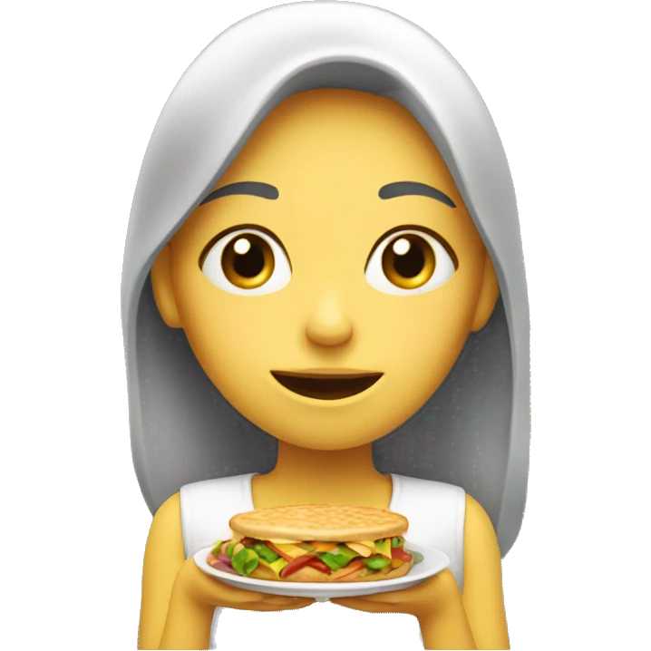 hungry girl emoji