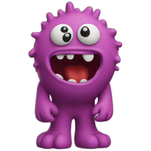 Plasticine Monster emoji