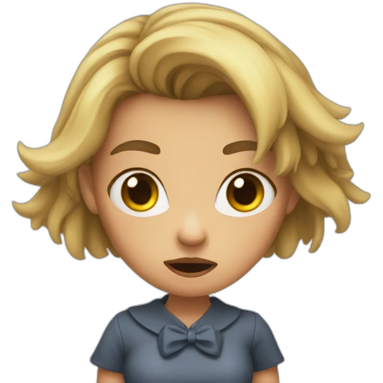 mad-girl emoji