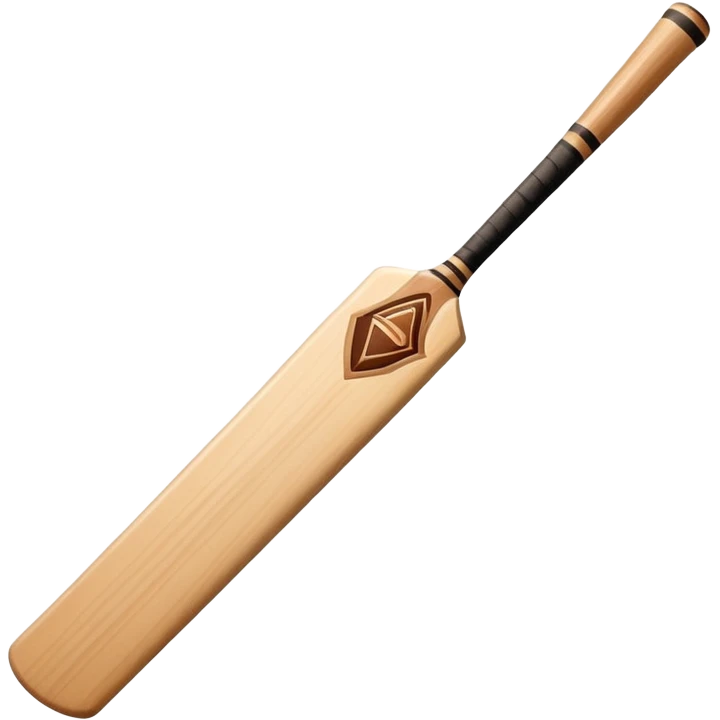 Cricket bat  emoji