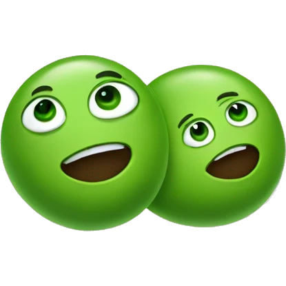 Two peas in a pod emoji