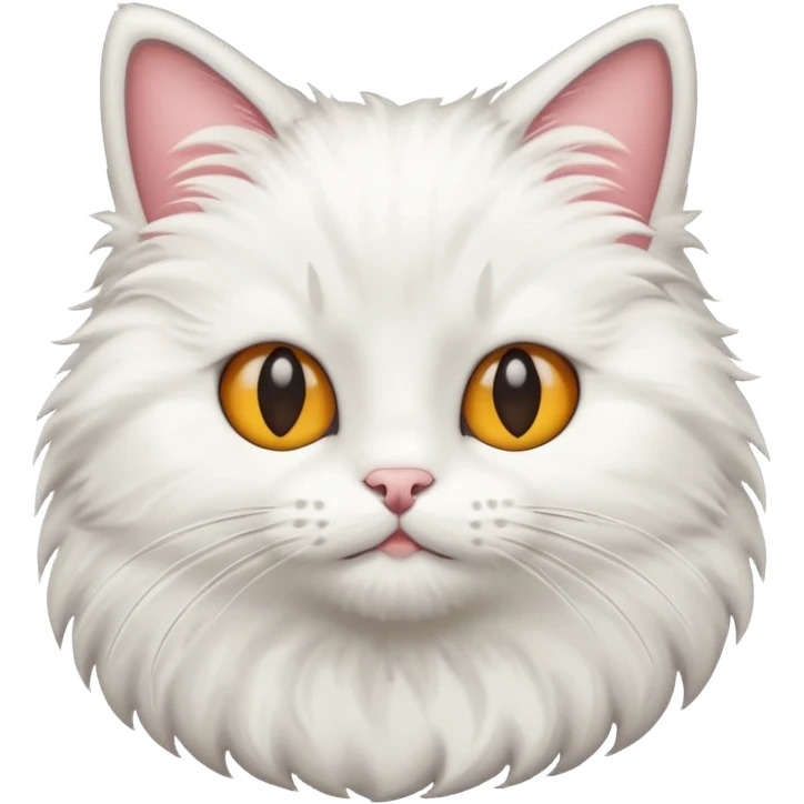 Fluffy cat emoji
