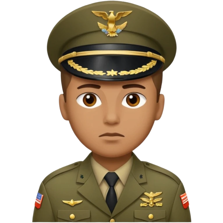 U.S. military soldier emoji