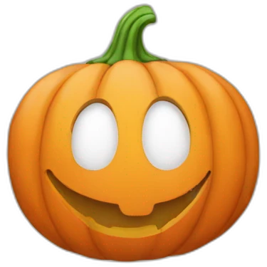 Citrouille emoji
