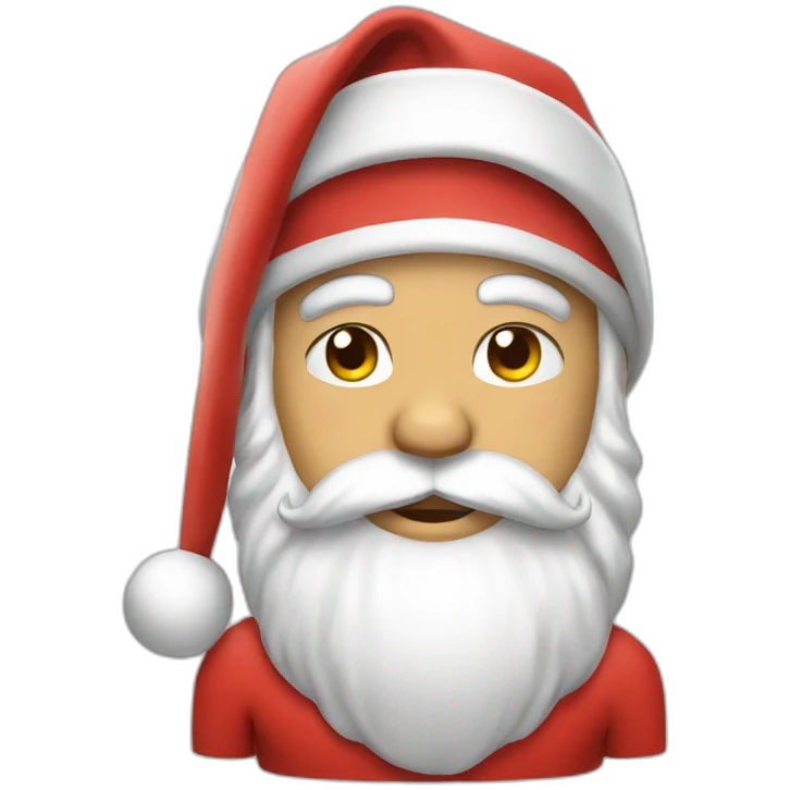 gym santa emoji