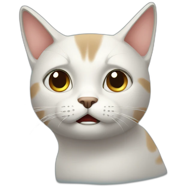 confused cat emoji