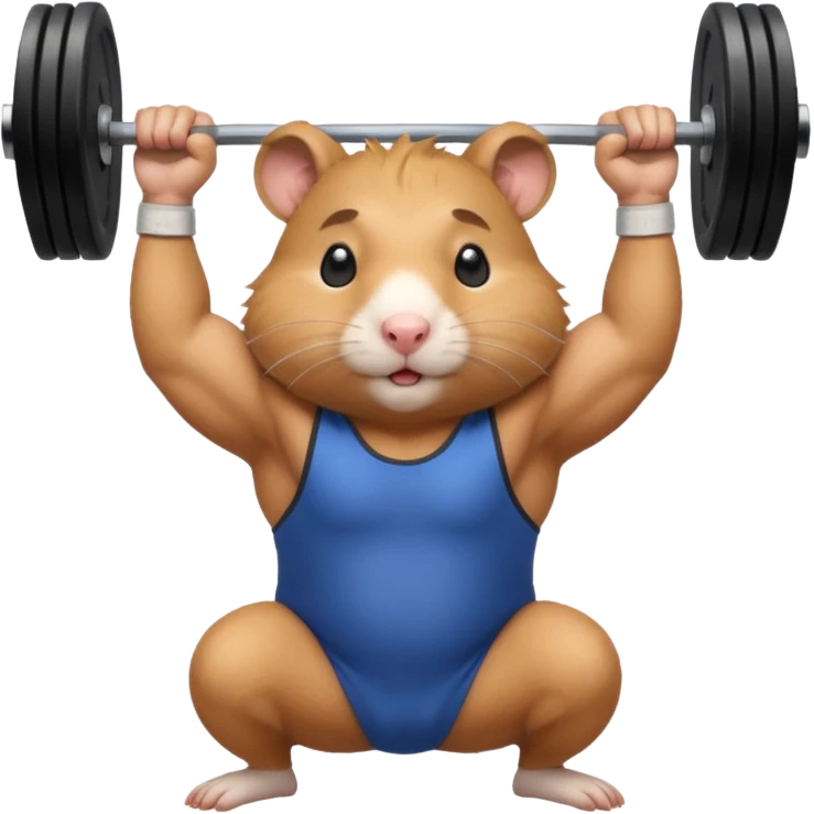 weightliftinghamster emoji
