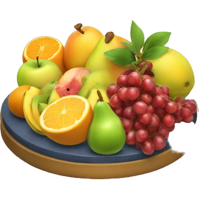 Fruit platter emoji