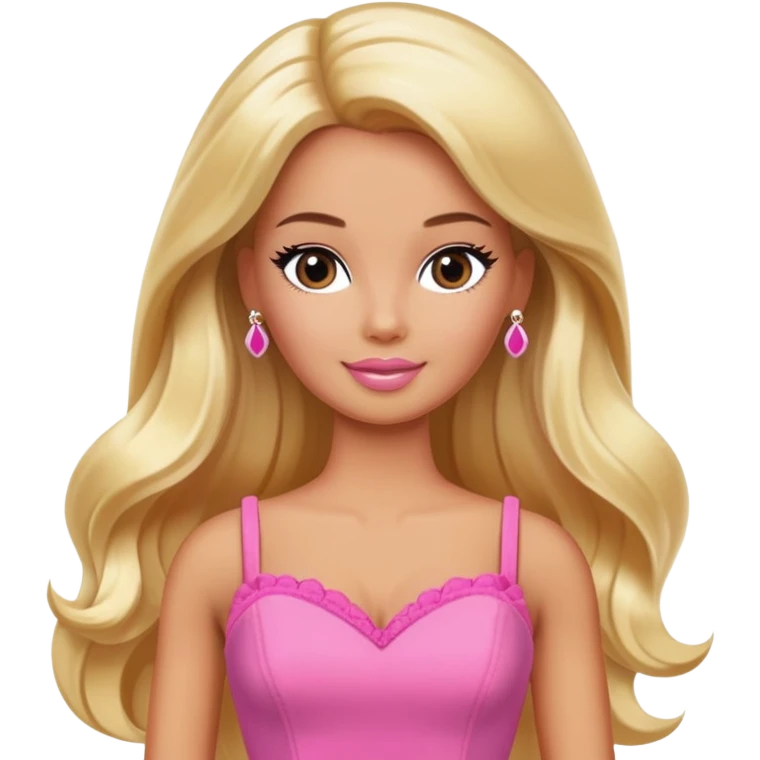 Full bodied Barbie emoji