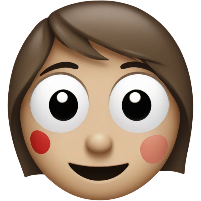 g written in belleza font with circle border and a red dot on the g emoji