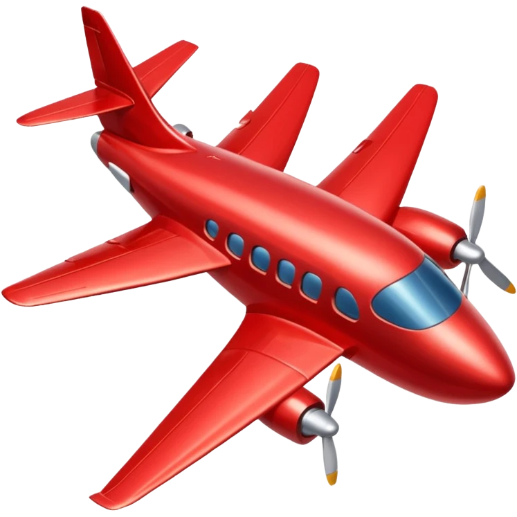 Red plane emoji emoji